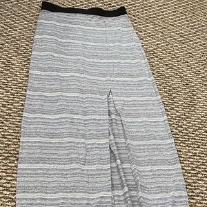 Grey maxi skirt. Brand: Dynamite. Size: XS